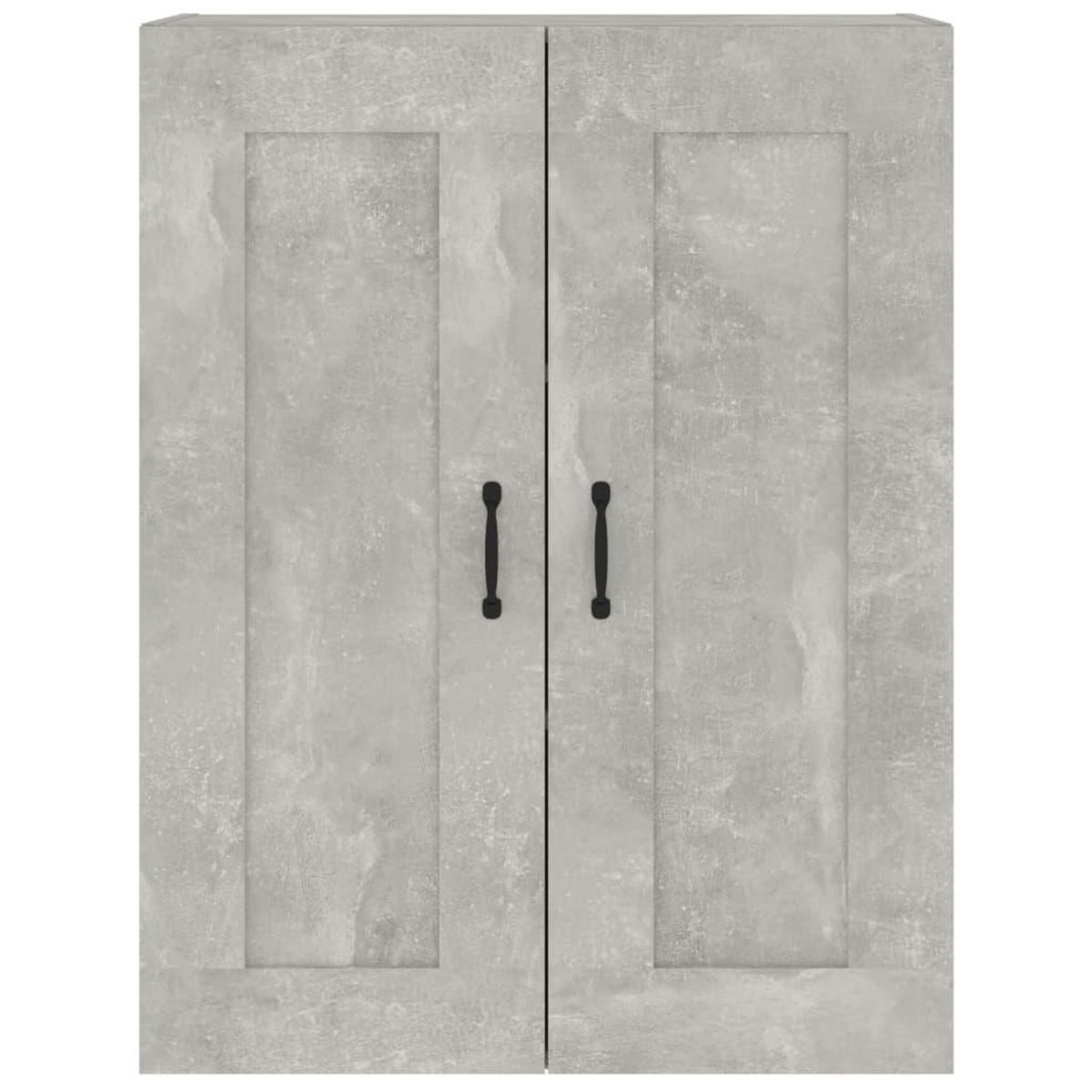 VIDAXL Armoire murale suspendue Gris beton 69,5x32,5x90 cm