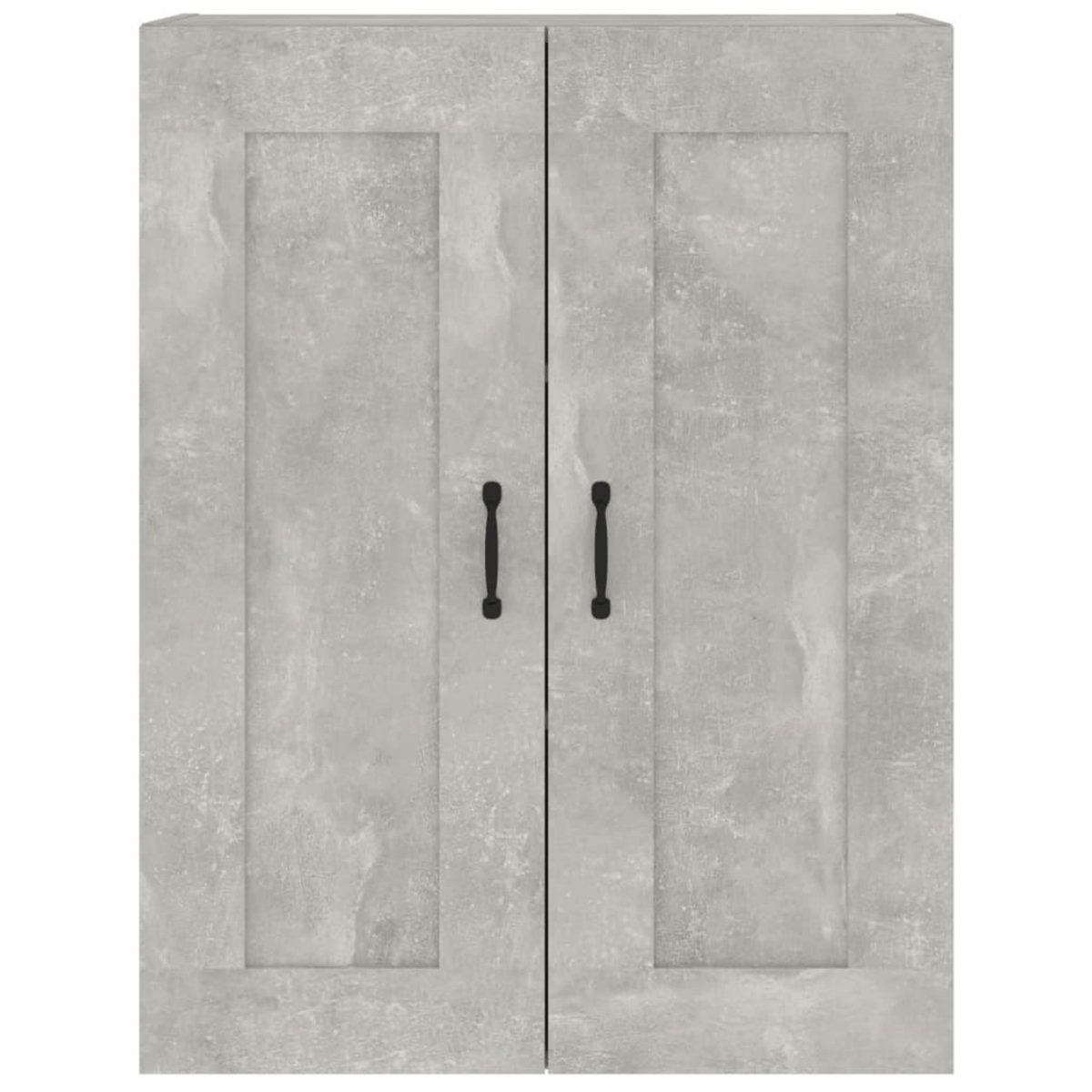 VIDAXL Armoire murale suspendue Gris beton 69,5x32,5x90 cm