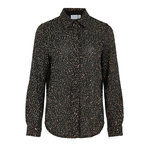Vila Chemise à Sequin Noir Femme Vila Scara. Coloris disponibles : Noir