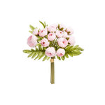 ATMOSPHERA Bouquet de Fleurs  18 Mini Camelia  30cm Rose
