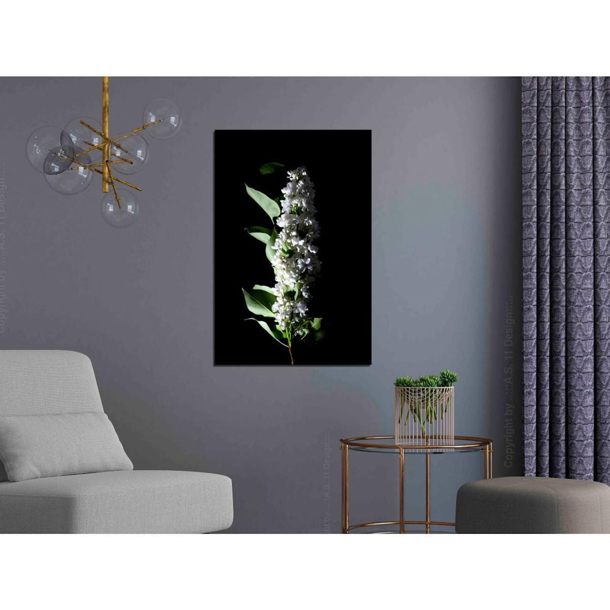 Paris Prix Tableau Imprimé  White Lilacs
