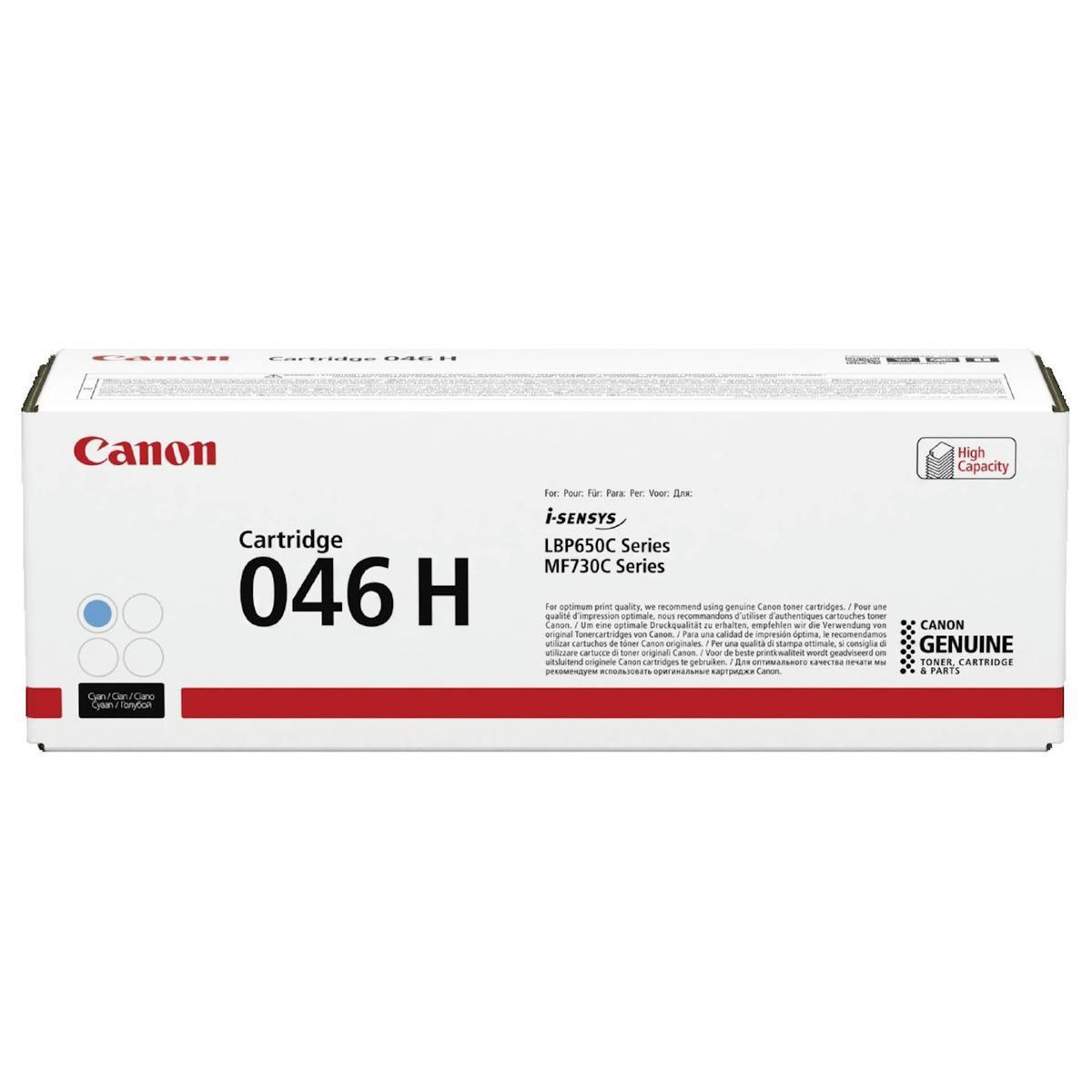 Canon Cartouche de toner Canon 046 H Cyan
