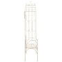 Voir la diapositive 3 : VIDAXL Banc de jardin 122 cm Fer Blanc antique