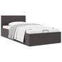 Voir la diapositive 1 : VIDAXL Cadre de lit a rangement hydraulique sans matelas 100x200 cm