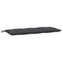 Voir la diapositive 5 : VIDAXL Coussins de banc de jardin lot de 2 anthracite melange tissu