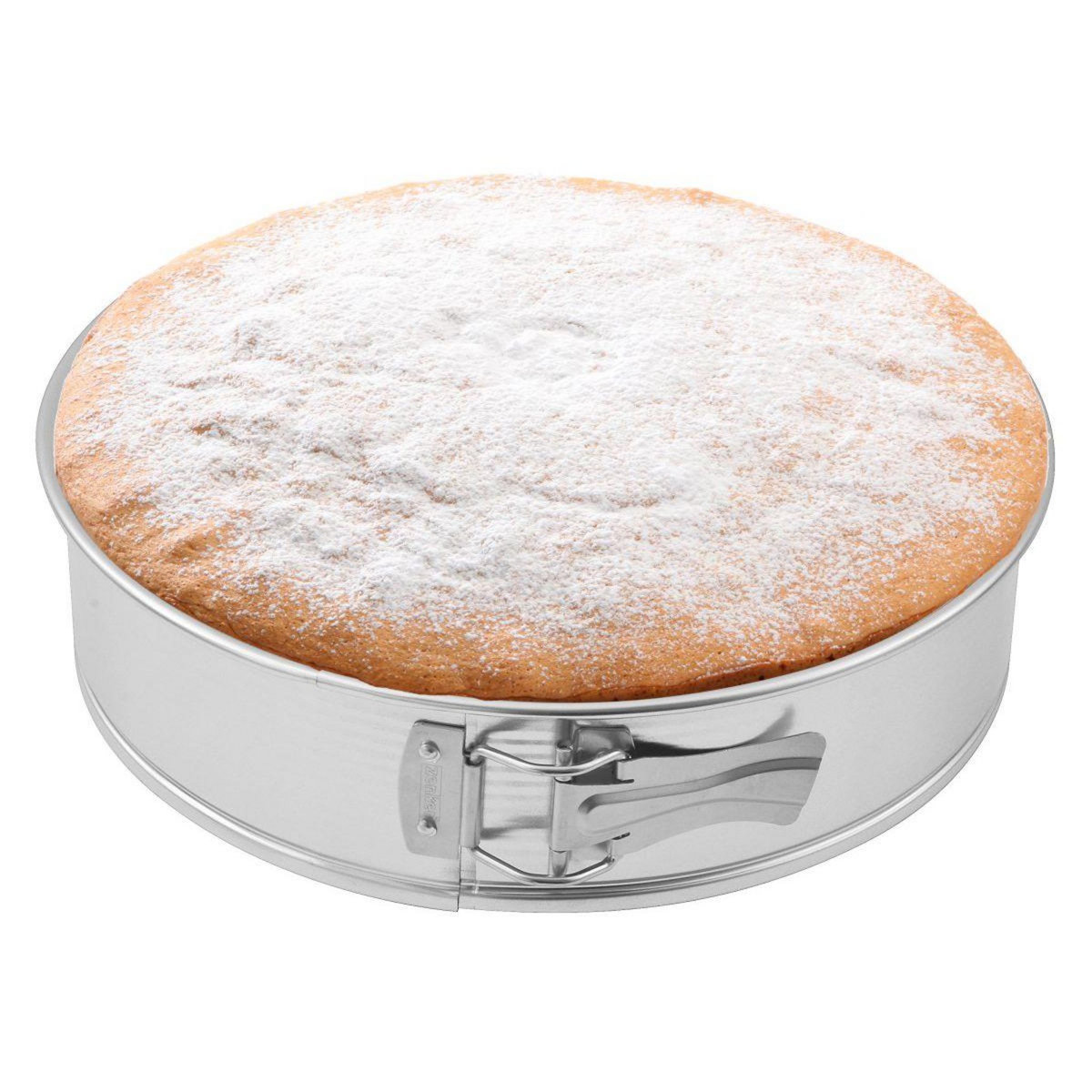 ZENKER Ensemble de 2 Moules à manqué à charnière 26,3 cm Zenker Silver