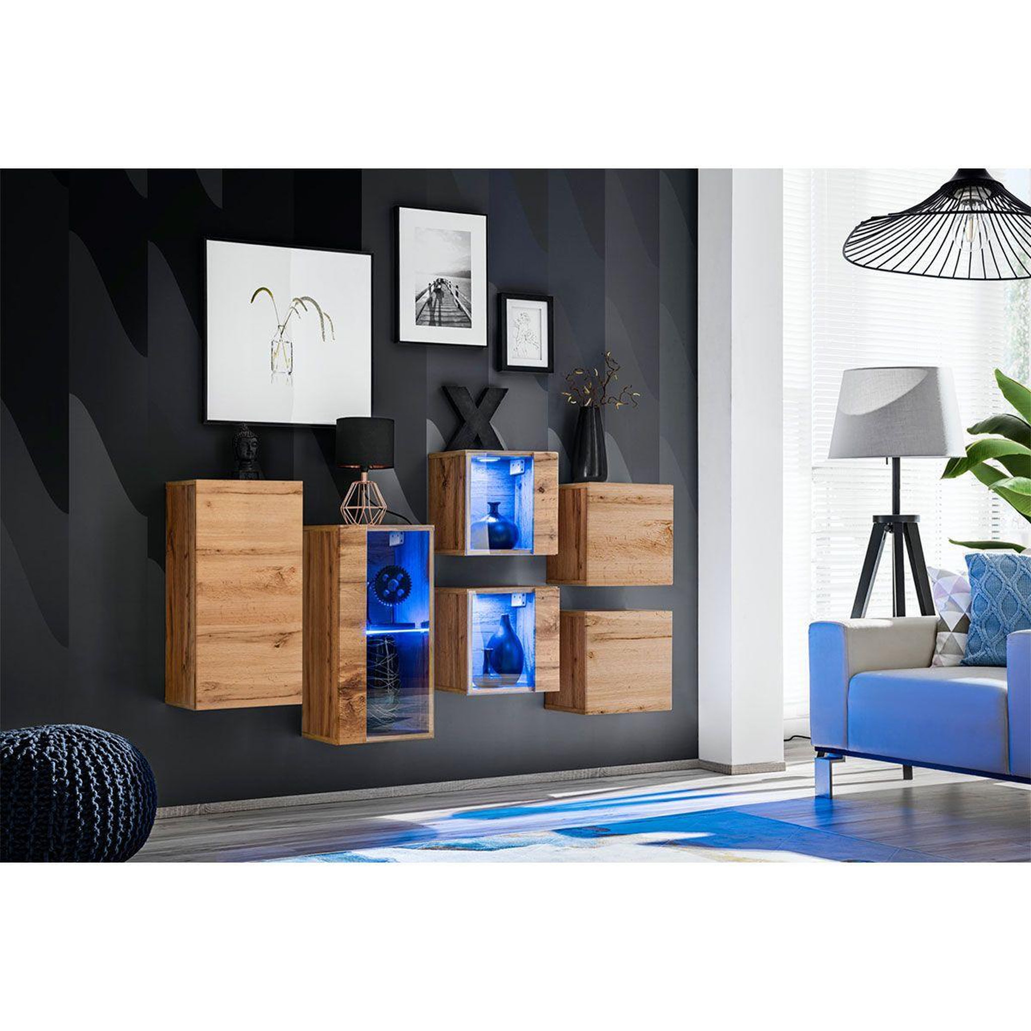 Voir la diapositive 3 : Paris Prix Meuble de rangement  switch iv  320cm naturel