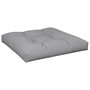 Voir la diapositive 4 : VIDAXL Coussins de palette lot de 2 gris tissu