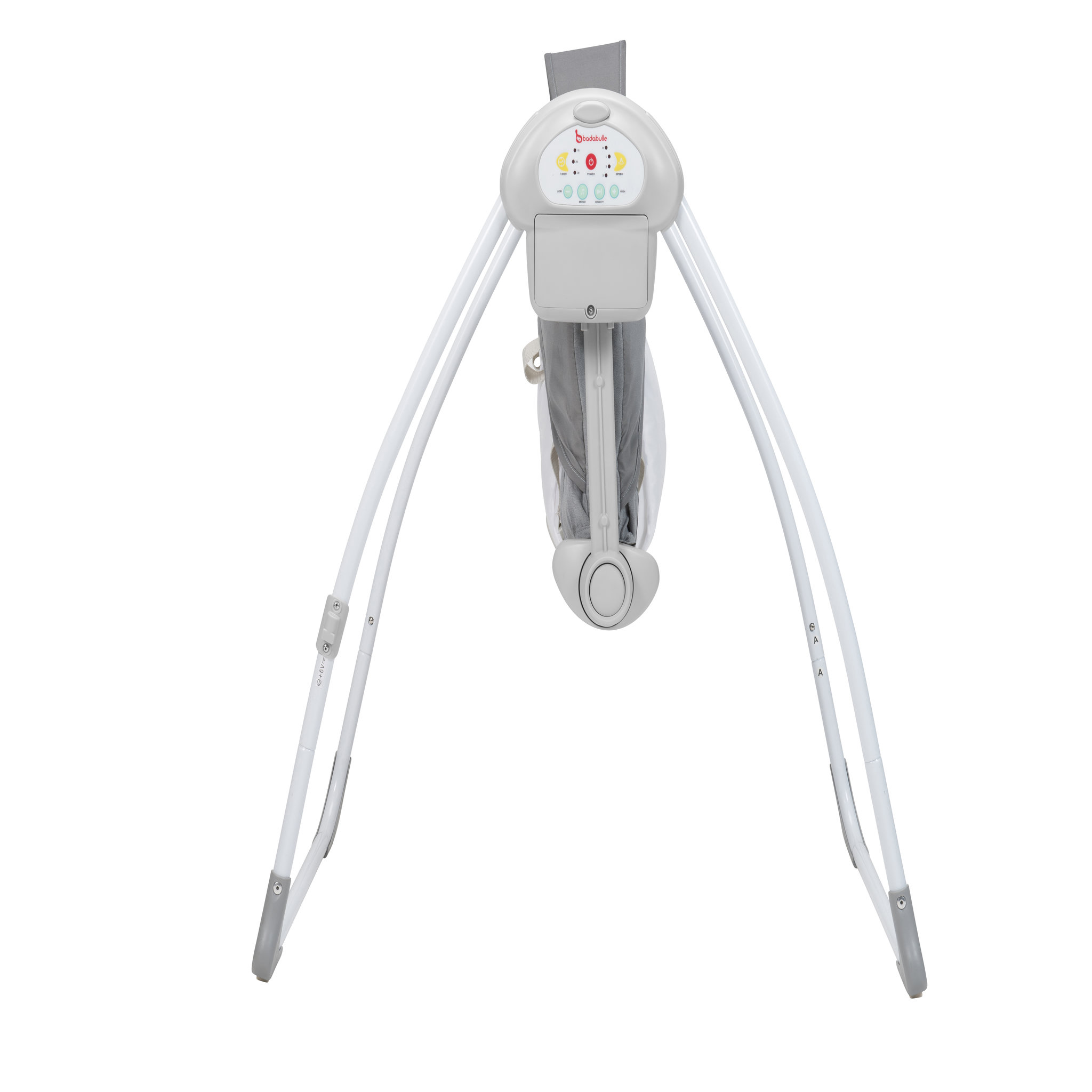 Voir la diapositive 5 : BADABULLE Transat balancelle Confort gris