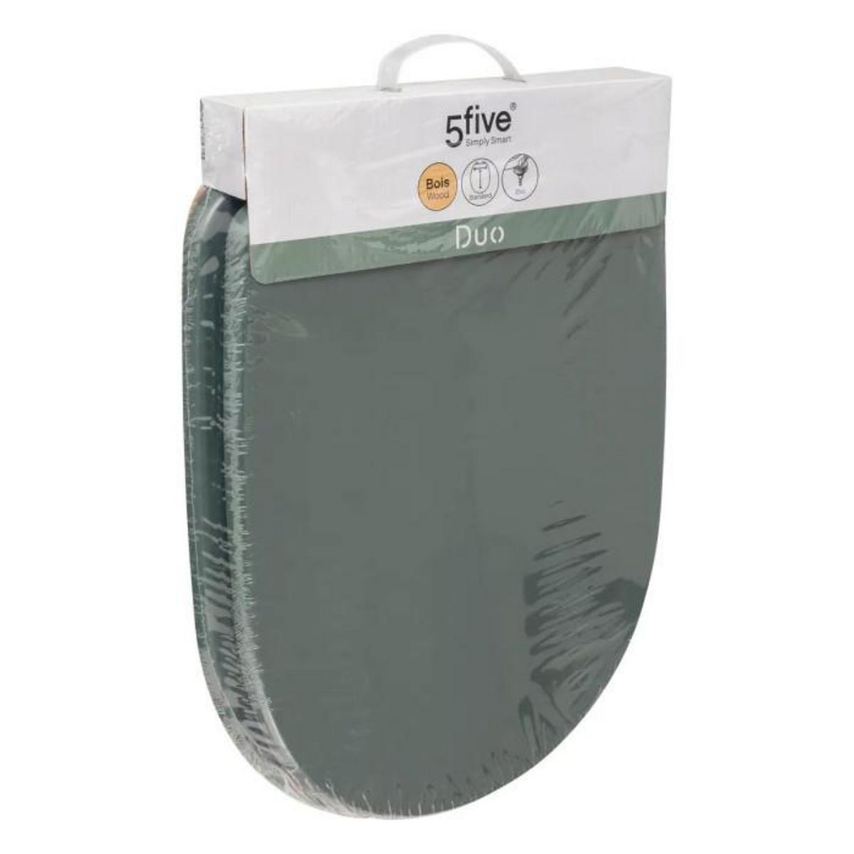 FIVE Abattant WC Design  Duo  49cm Vert