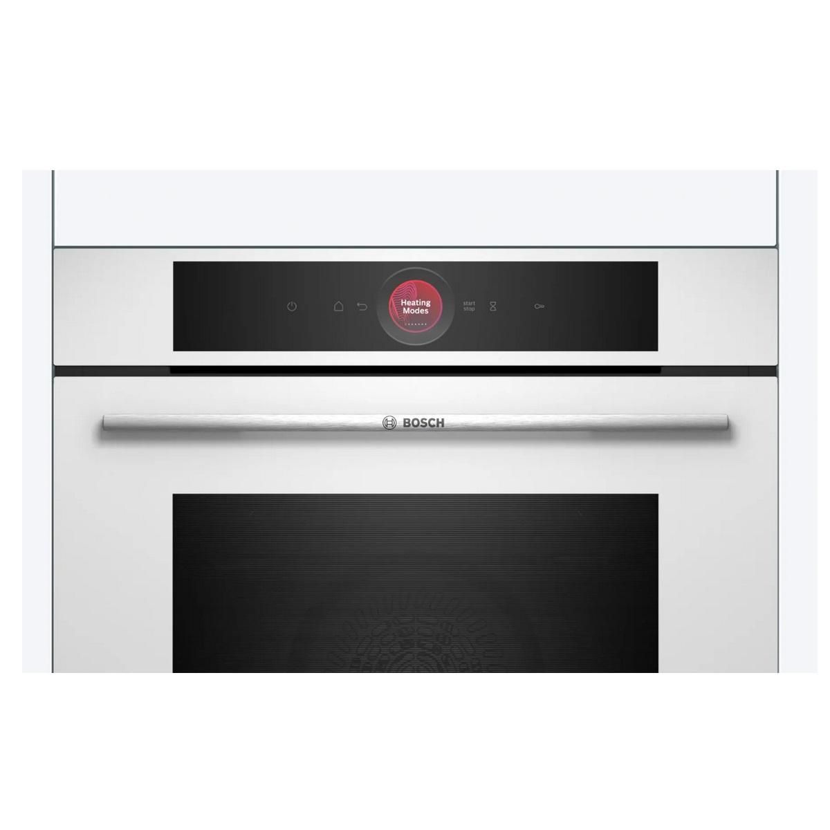 BOSCH Four intégrable multifonction 71l 60cm a+ pyrolyse blanc - HBG7741W1