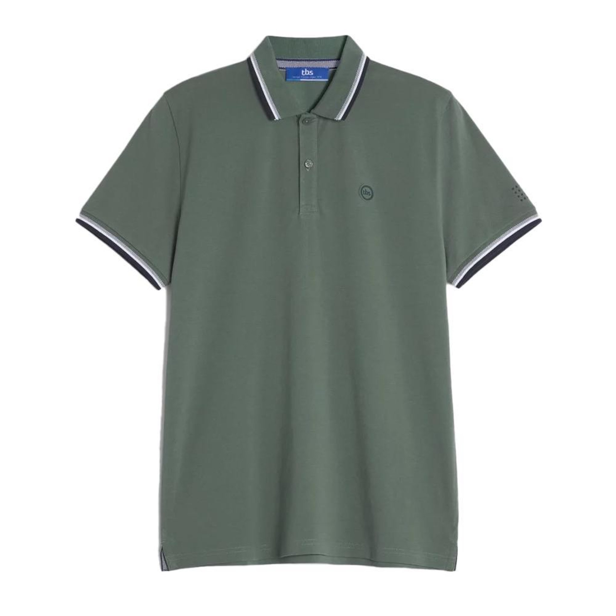 TBS Polo Gris Homme TBS Yvanee. Coloris disponibles : Gris
