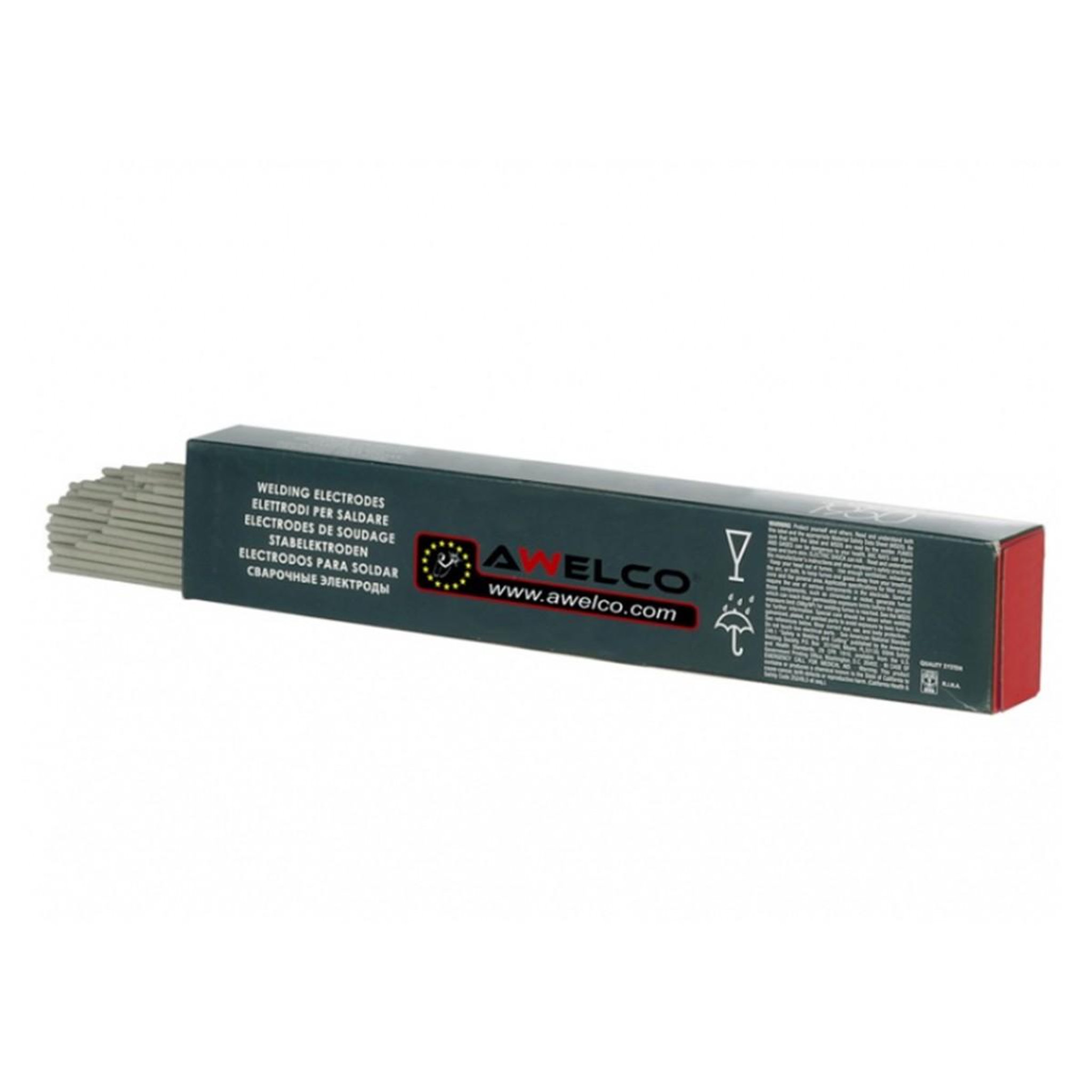Awelco Lot de 303 Electrodes Acier 2,5 x 300mm Baguettes enrobées Soudure toutes positions AWELCO