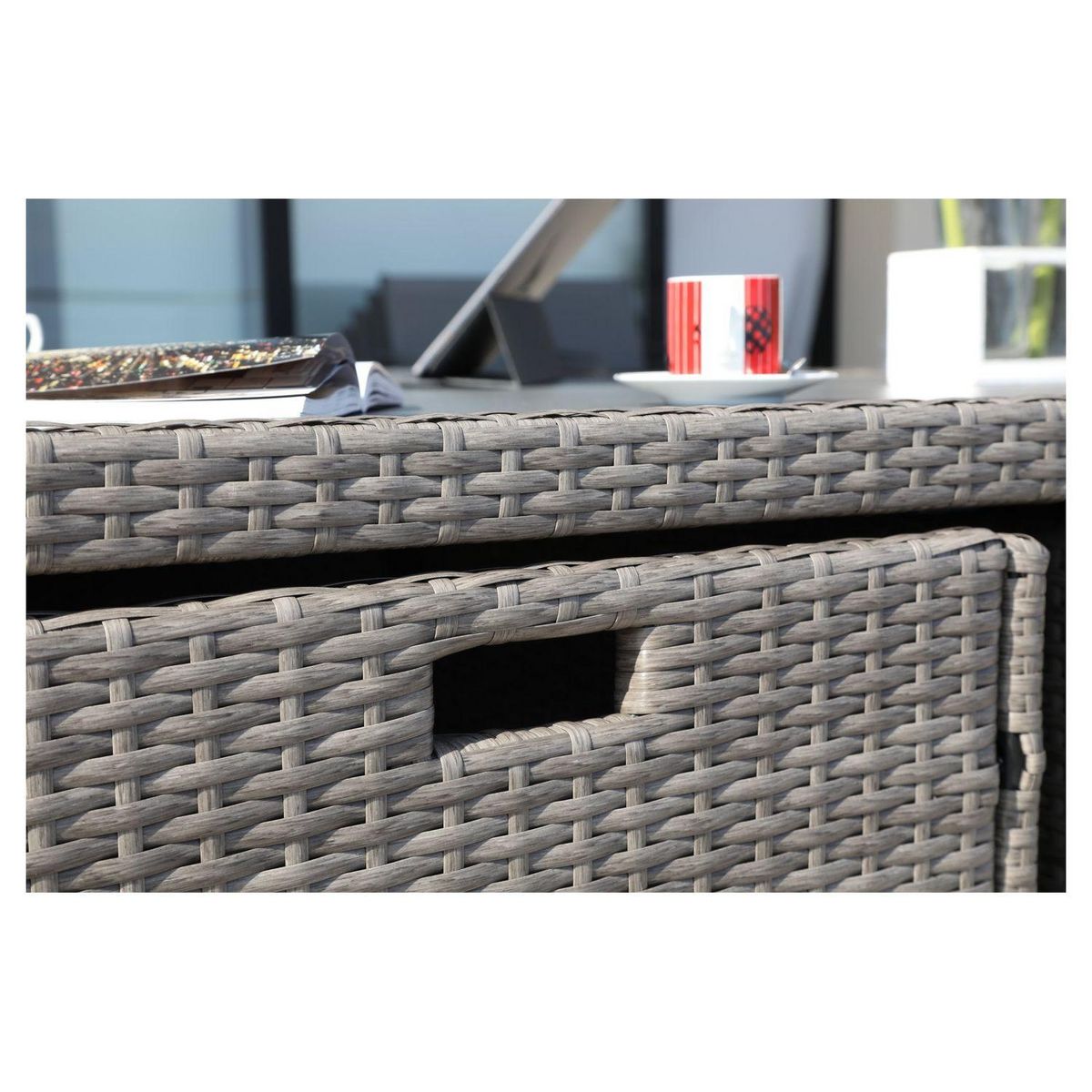 Salon repas de jardin 8 personnes AGATE