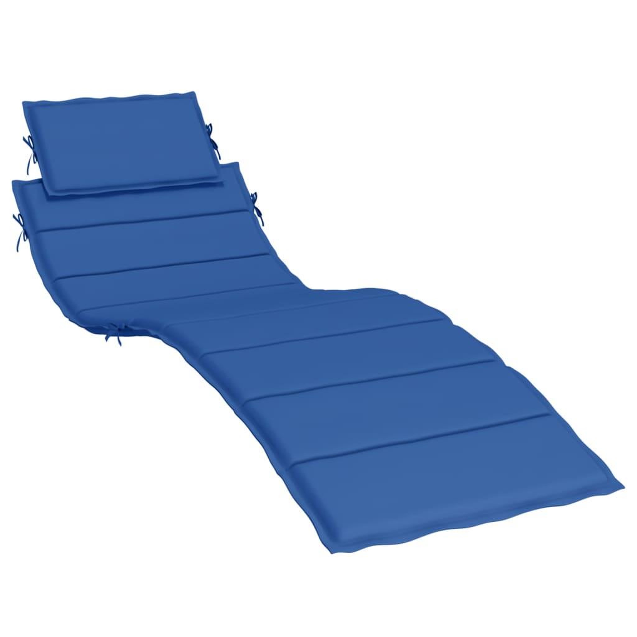 Voir la diapositive 2 : VIDAXL Coussin de chaise longue bleu royal 186x58x3 cm tissu oxford
