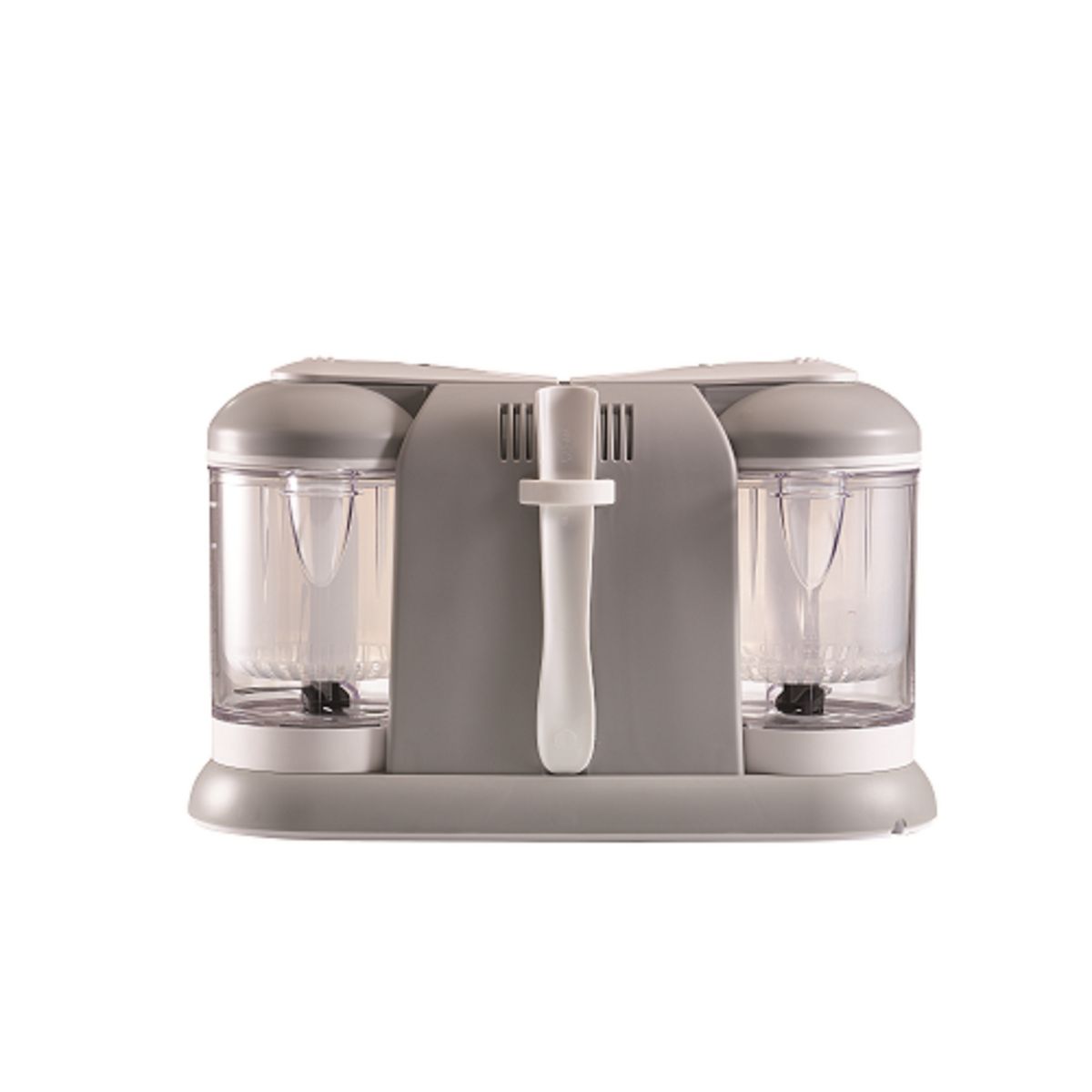 BEABA Cuiseur vapeur - mixeur 2 bols BabyCook® Plus - Gris