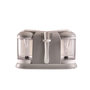 Voir la diapositive 5 : BEABA Cuiseur vapeur - mixeur 2 bols BabyCook® Plus - Gris