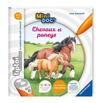 RAVENSBURGER tiptoi, Livre interactif, Mini Doc' Les chevaux et poneys, 4 ans, 13099020, Ravensburger