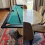 Voir la diapositive 2 : SOKKER Billard Américain- Version Plateau Nomade Compacte 165,6 x 92,5 cm