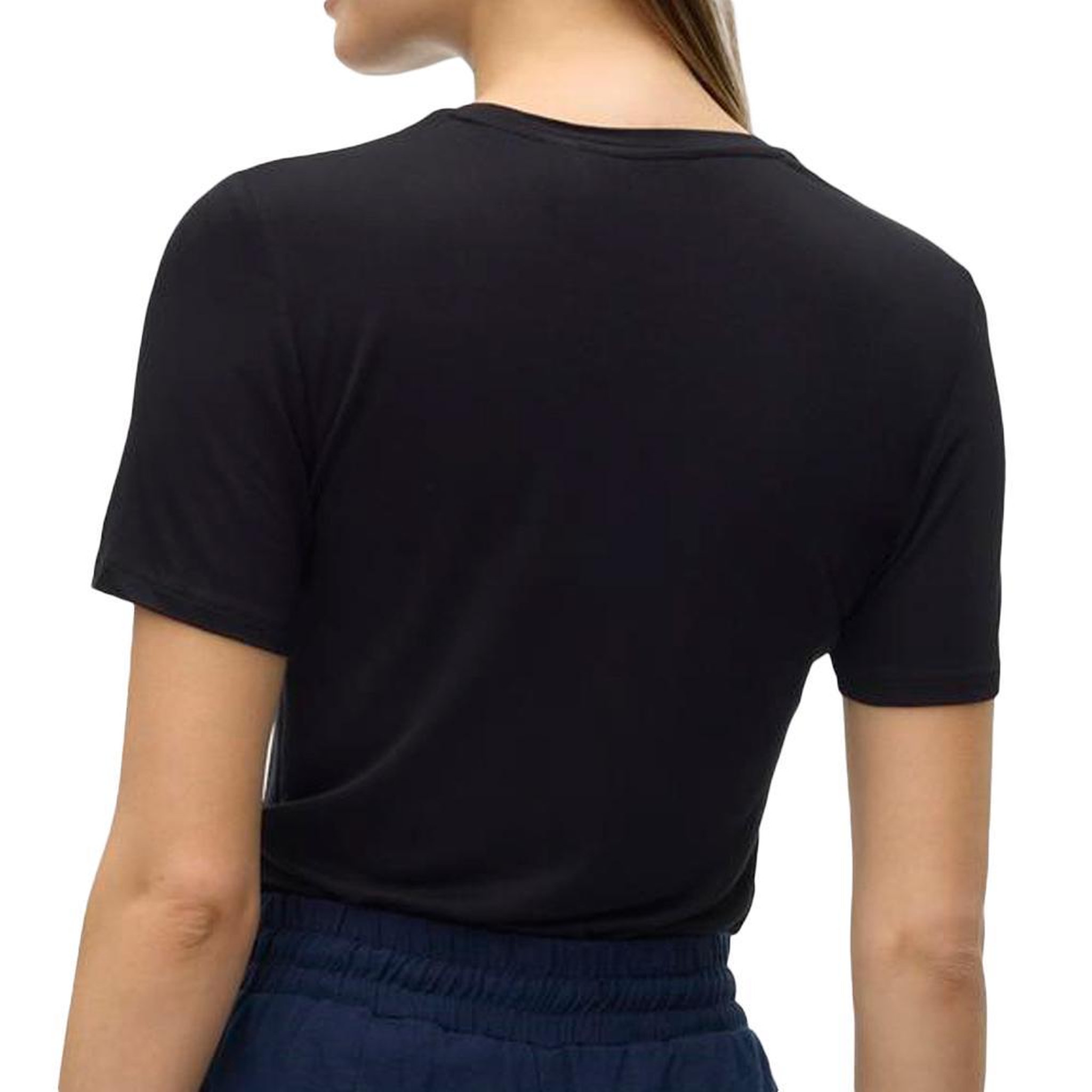 Voir la diapositive 2 : Vero Moda T-shirt Noir Femme Vero Moda Malberte