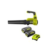 Ryobi Pack RYOBI Souffleur 36V Max Power RY36BLA-140 - 2 Batteries 4.0Ah - 1 Chargeur rapide