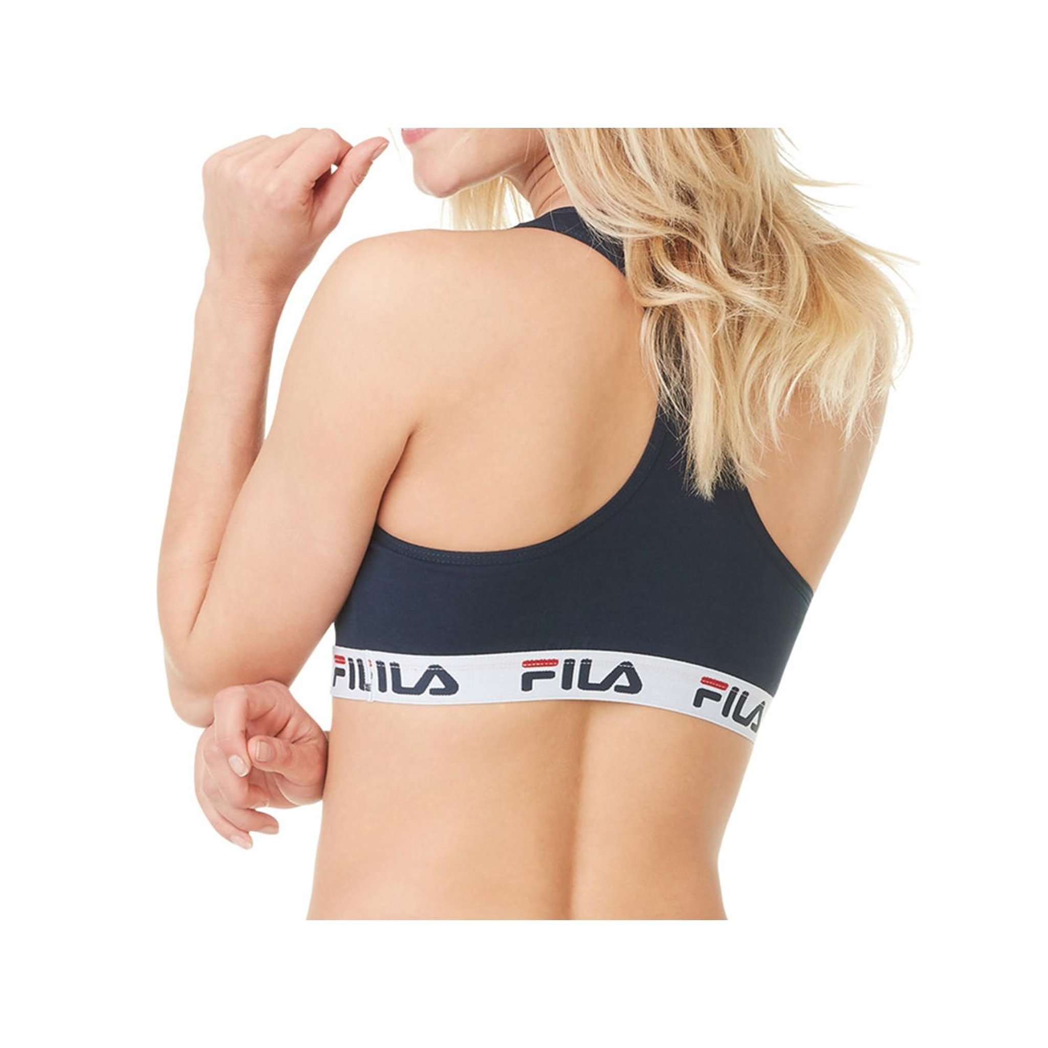 Voir la diapositive 4 : FILA Brassiere coton femme fu6042 uni