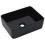 Voir la diapositive 1 : VIDAXL Lavabo 40x30x13 cm Ceramique Noir