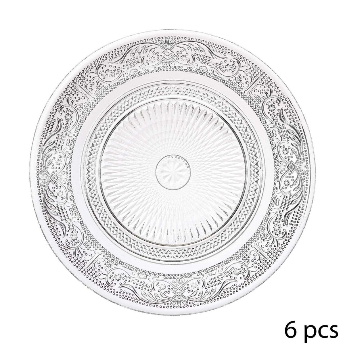 SECRET DE GOURMET Service vaisselle 18 pièces RENAISSANCE - Transparent