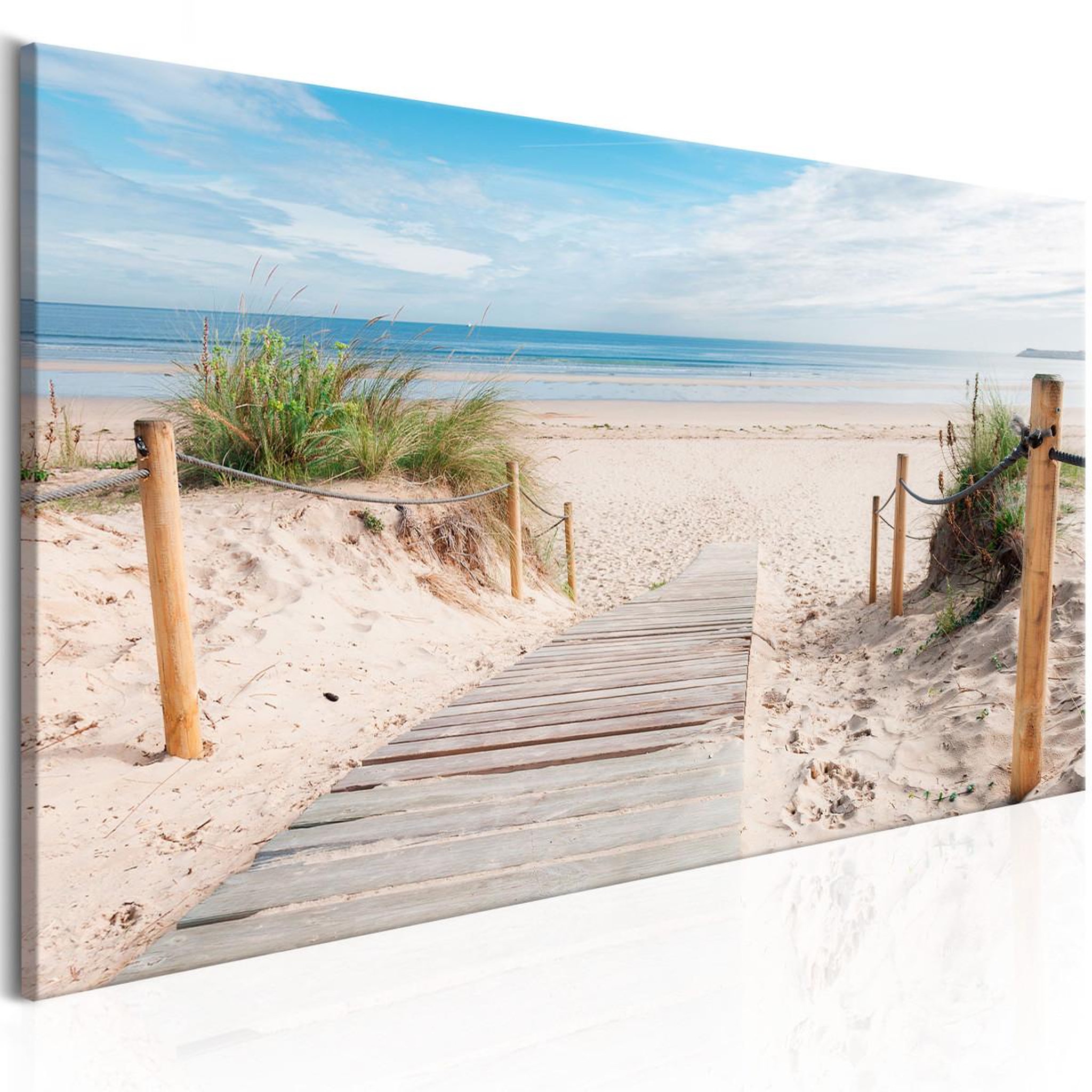 Voir la diapositive 1 : Paris Prix Tableau Imprimé  Charming Beach