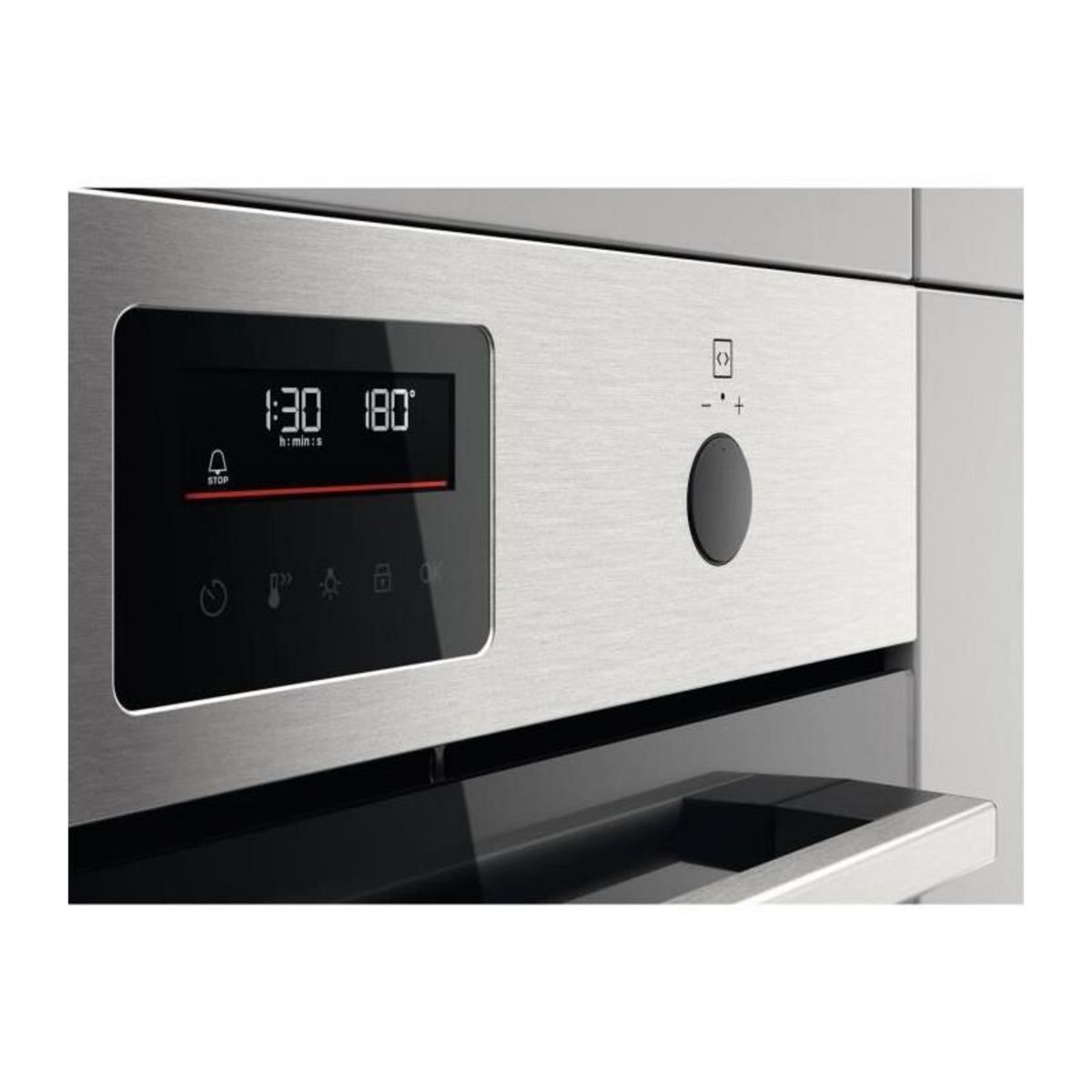 FAURE Four multifonction encastrable - Pyrolyse - FAURE - FOPWC6X2 - Inox - Porte froide