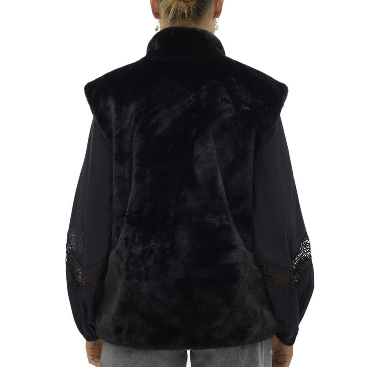 Vero Moda Gilet Fausse Fourrure  Femme Vero  oda Japoppy