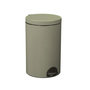 Voir la diapositive 3 : Rossignol Poubelle à pédale 20l gris vert - 90246