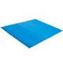  Tapis de sol bleu pour piscine Summer Waves 5,74 x 5,74 m pour piscine Ø 5,49 m