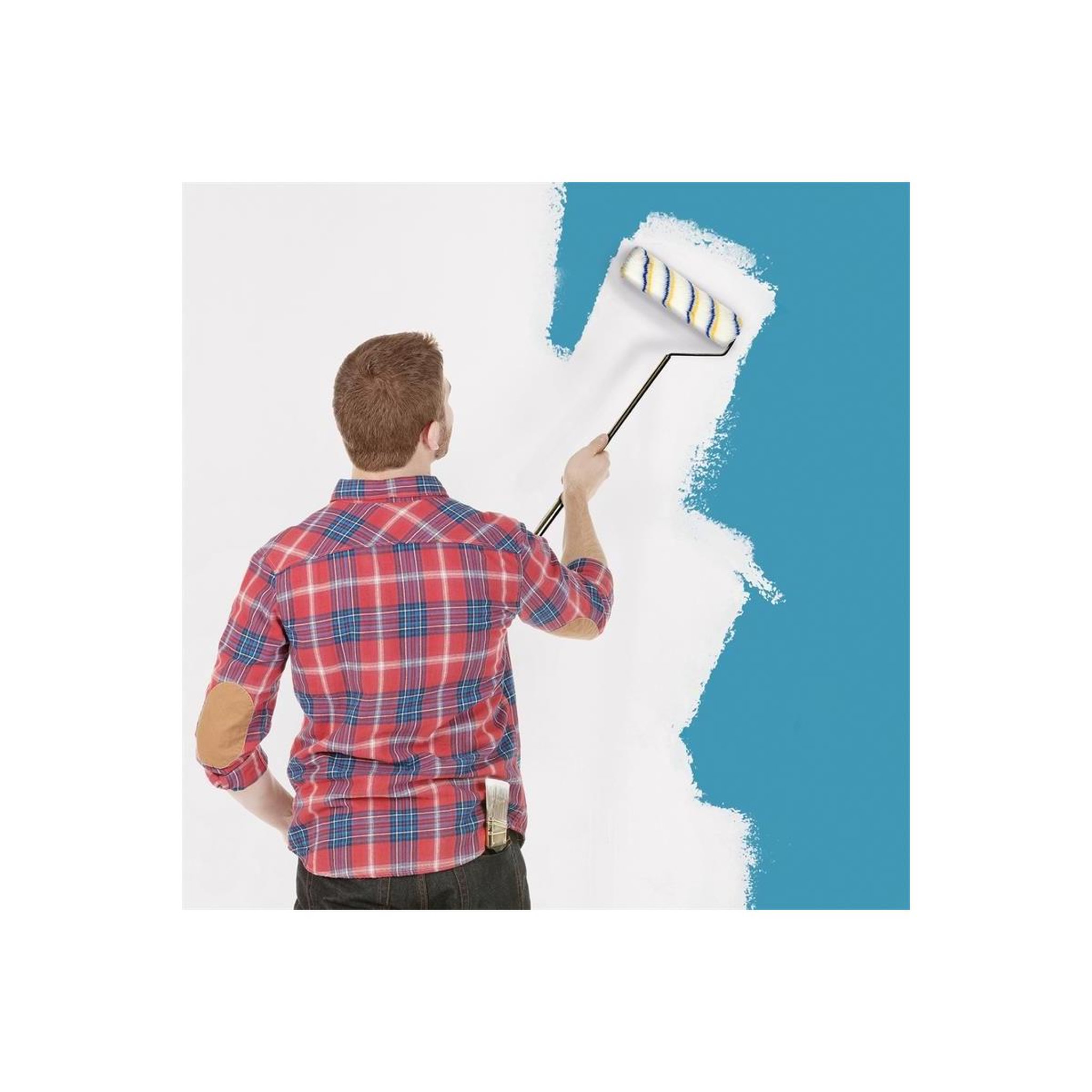 Voir la diapositive 6 : Je cherche une idee Rouleau de peinture  extensible  45-135cm gris