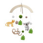 Voir la diapositive 2 : Paris Prix Kit Mobile Enfant Bois  Hello Jungle  27cm Naturel
