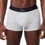 Voir la diapositive 2 : Lacoste x3 Boxers Marine/Vert/Gris Homme  acoste Stretch