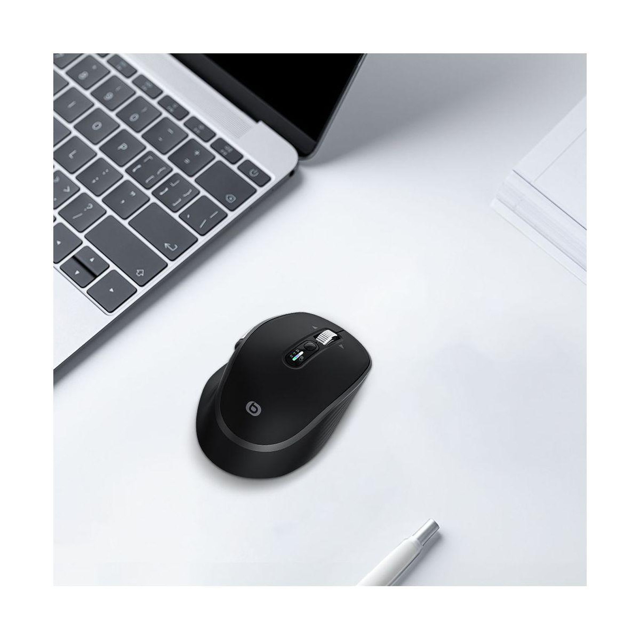 Voir la diapositive 2 : ESSENTIEL B Souris sans fil rechargeable me_dw