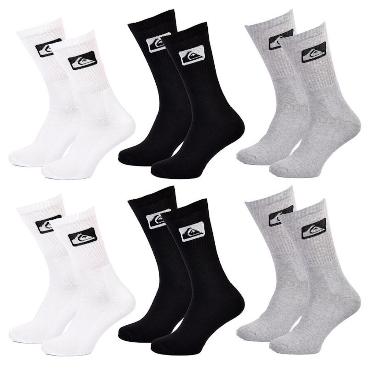 QUIKSILVER Chaussettes QUIKSILVER CUSHIONED CREW