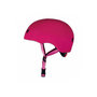 Voir la diapositive 1 : Micro Casque Velo et Trottinette Framboise brillant boucle magnetique lumiere LED Taille M