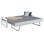 Voir la diapositive 3 : INTERLINK Lit gigogne VINDAS 90x200