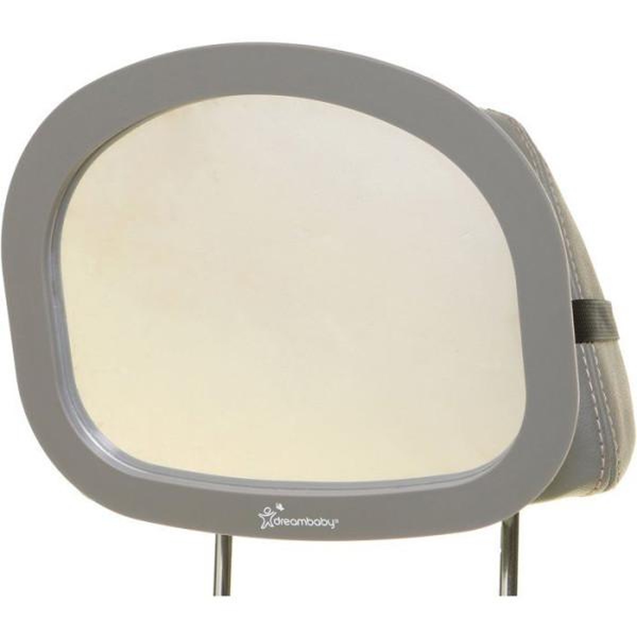 MARKET24 Grand miroir de siege arriere - DREAMBABY - Ajustable EZY-Fit - Vue grand angle pour la sécurité des bébés et des jeunes enf
