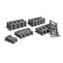 Voir la diapositive 3 : LEGO City 60205 - Pack de rails, Ensemble d'Accessoires d'Extension City Train