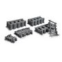 Voir la diapositive 3 : LEGO City 60205 - Pack de rails, Ensemble d'Accessoires d'Extension City Train
