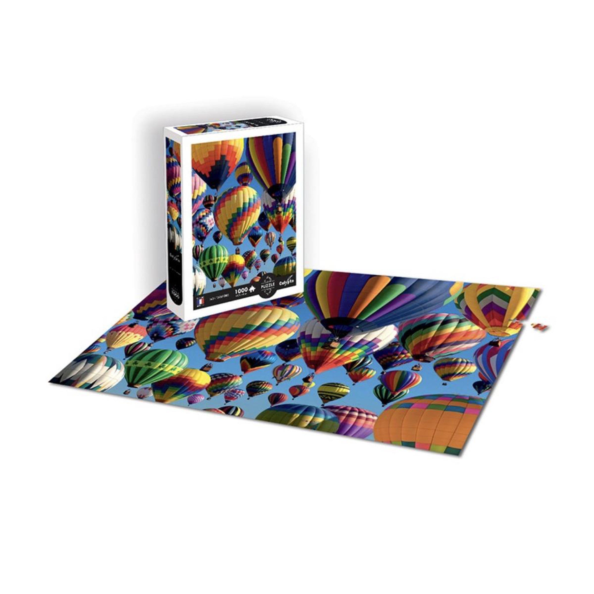 Voir la diapositive 3 : Sentosphere Puzzle 1000 pieces - Montgolfières