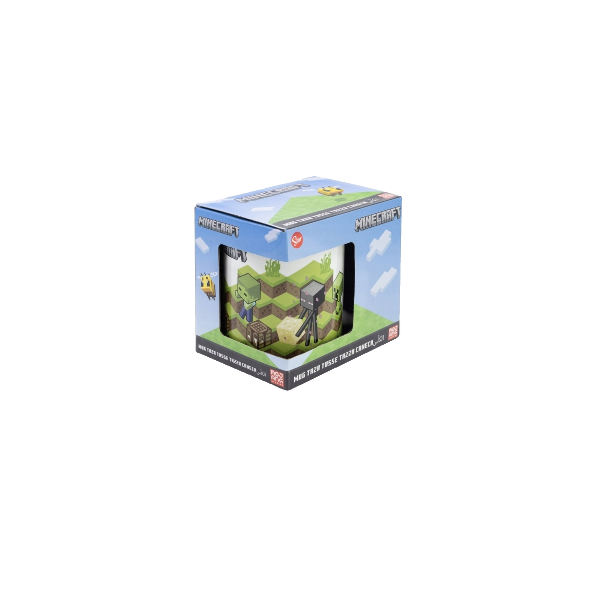 Voir la diapositive 4 : STOR Mug stor tnt boom 325 ml blanche