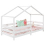 Voir la diapositive 1 : IDIMEX Lit cabane RENA 90 x 190 cm, en pin massif