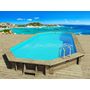 Voir la diapositive 1 : Habitat et Jardin Piscine bois   Ibiza 130  - 8.57 x 4.57 x 1.31 m