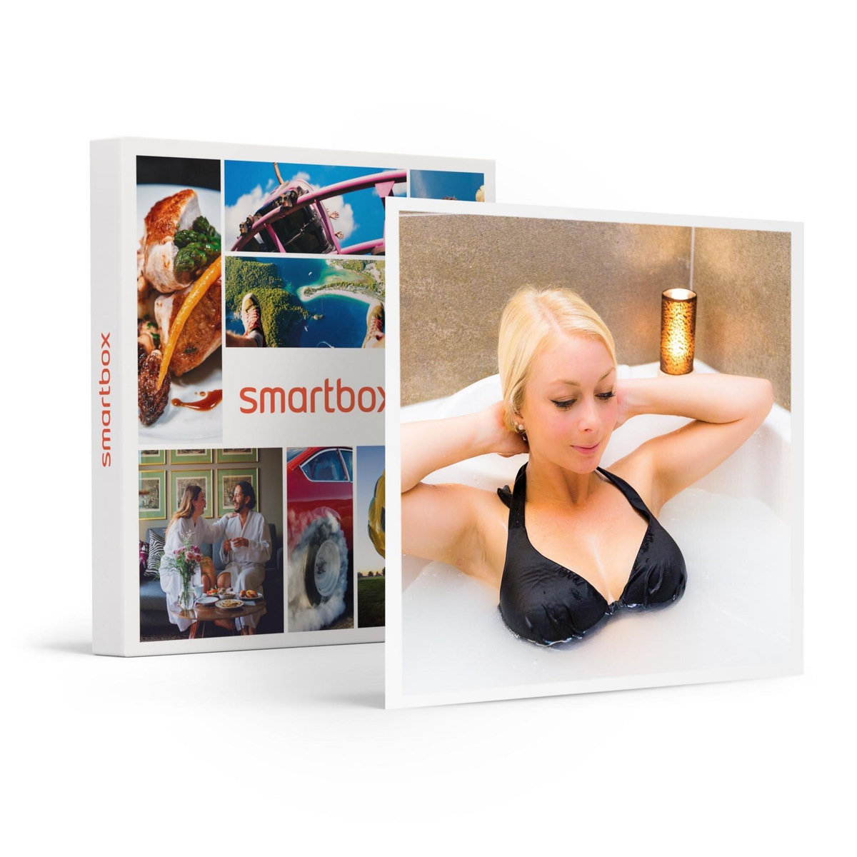 Smartbox Pause relaxante en duo : 20 min de massage et 20 min de balnéothérapie près de Colmar - Coffret Cadeau Bien-être