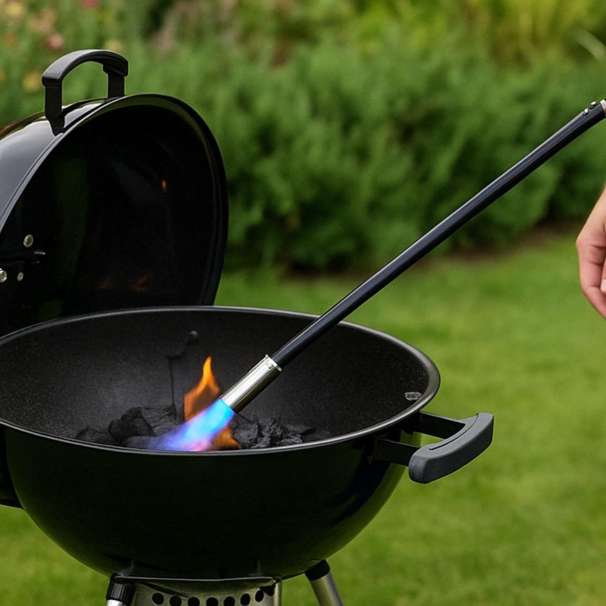 Voir la diapositive 3 : INTEC Désherbeur thermique gaz piezo + 4 cartouches gaz 330gr - bruleur mauvaises herbes, allumage barbecue intec