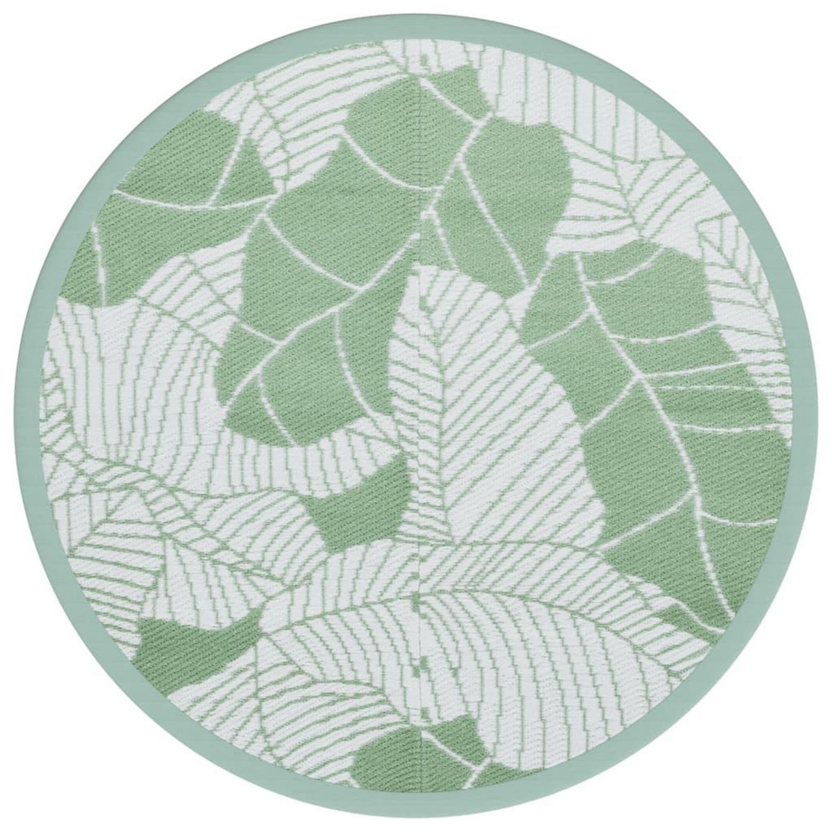 VIDAXL Tapis d'exterieur ARAKIL vert Ø200 cm PP